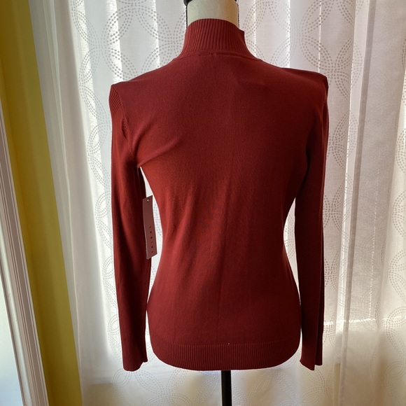 BNWT- TRIBAL Turtleneck, pumpkin spice, long sleeve, Size S - Picture 4 of 11